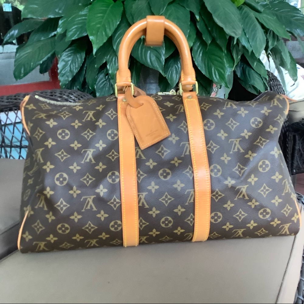 🛍💯authentic Louis Vuitton keepall 45 bag🌸